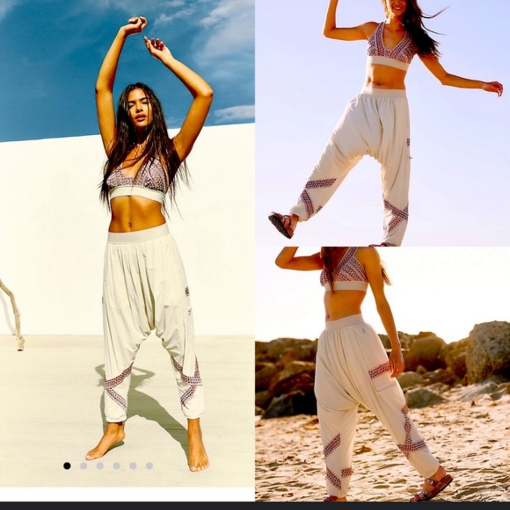 Free People moon harem pant size large